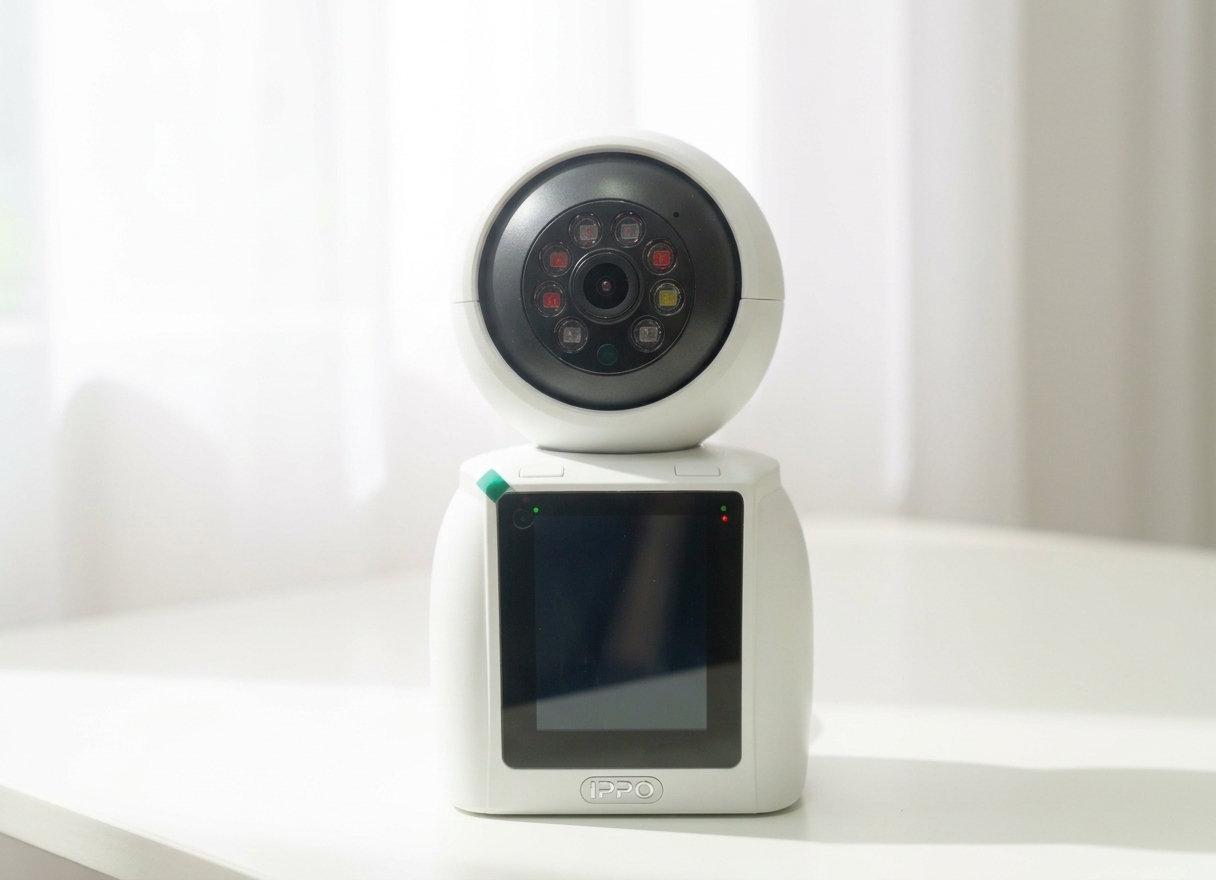 Cámara de Seguridad WiFi con Pantalla